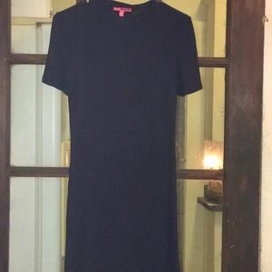 Dark blue mini dress